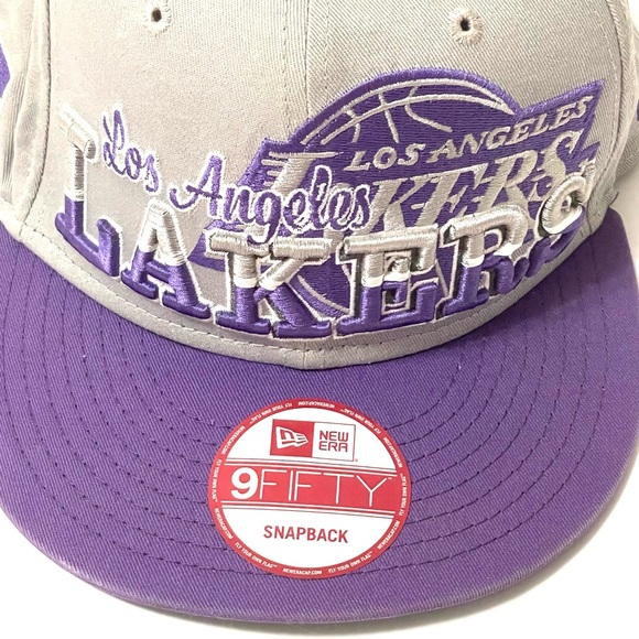 Los Angeles Lakers Hat SnapBack New Era - Picture 2 of 14